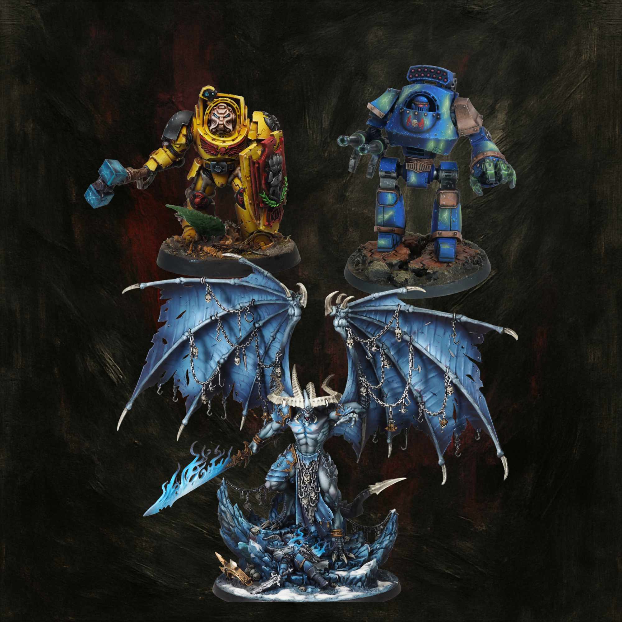 Choose your paint scheme and basing style miniature